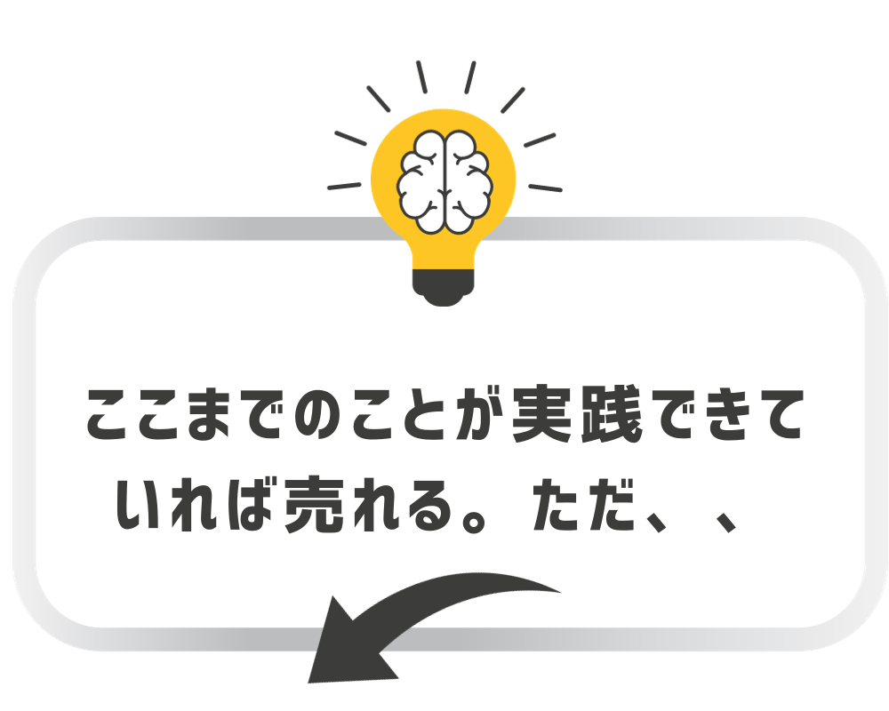 ここまでのウェブ集客を理解できていれば売れる